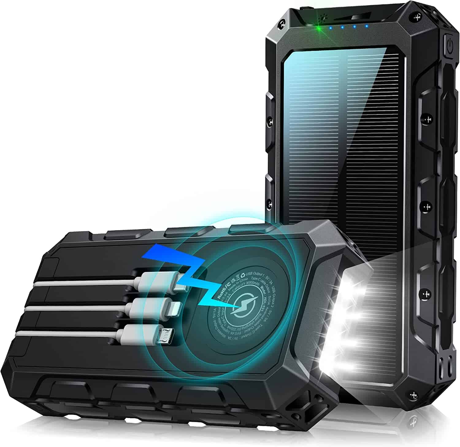 Batterie Externe Solaire Etanche